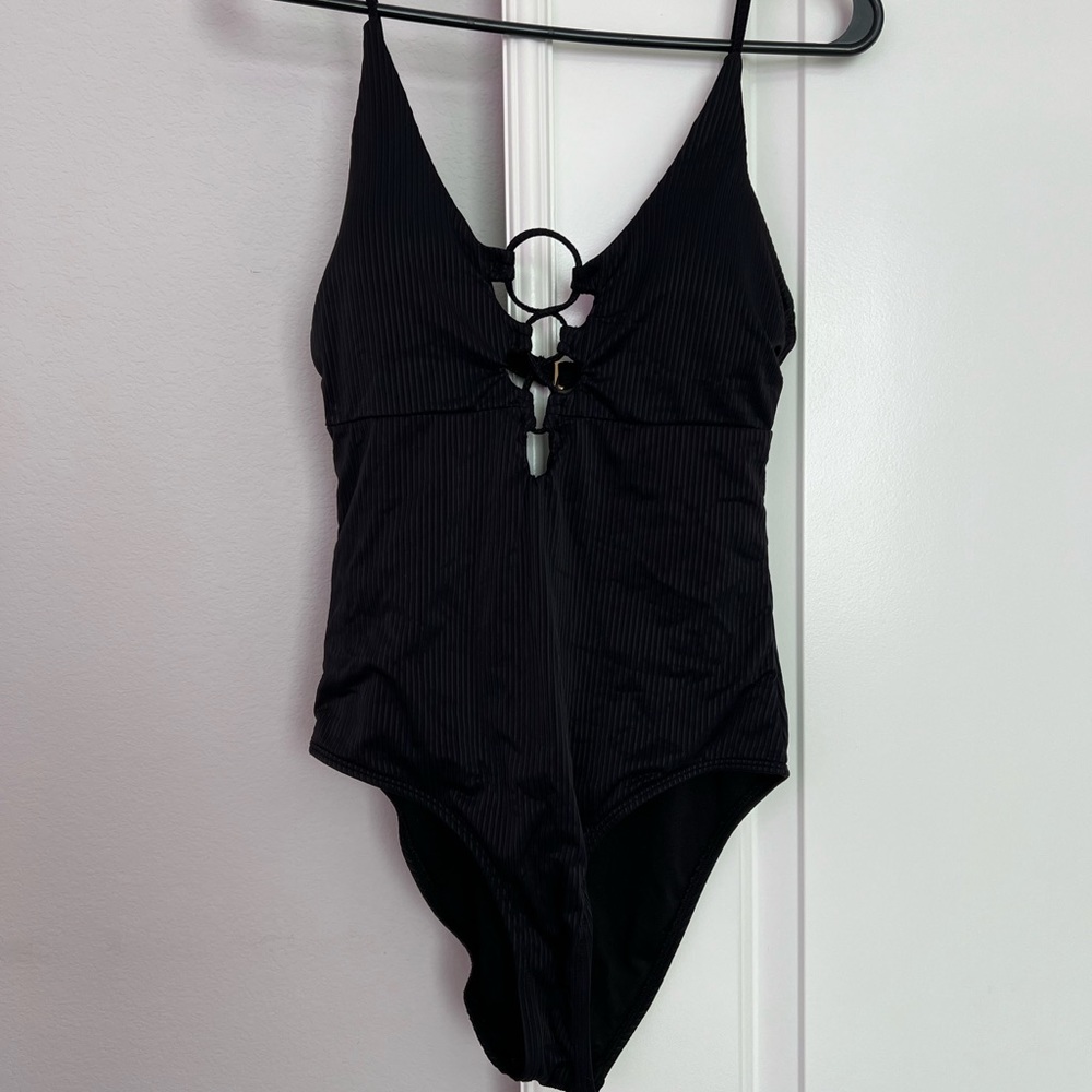 Black One Piece Swimsuit